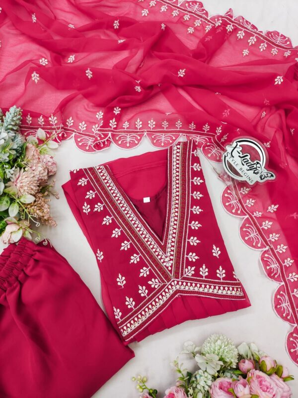 alia cut georgette suit set at krisvi wardrobe