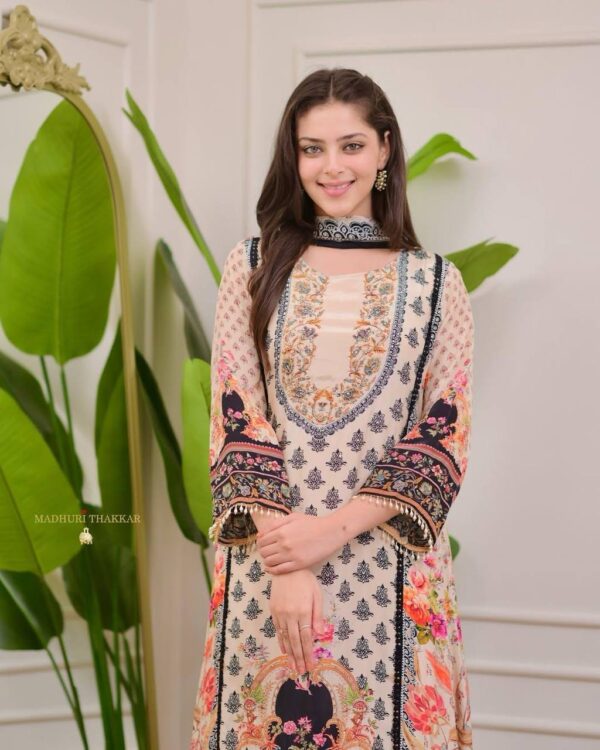 kurti pant set with dupatta