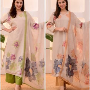 Kurti Palazzo Set with Dupatta – Elegant Ethnic Wear for Women