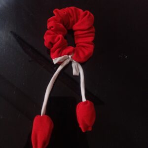 Tulip scrunchies Red