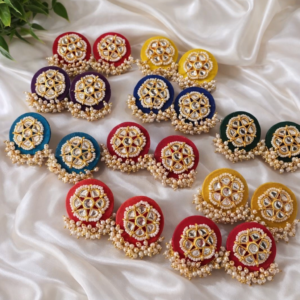 Wedding Return Gifts Fabric Earrings