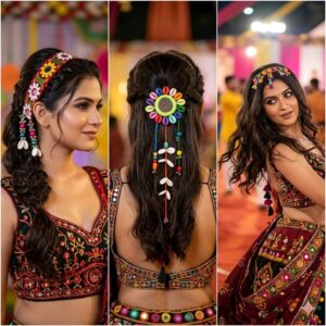 3-in-1 Festive Hair Accessories Combo Set for Women