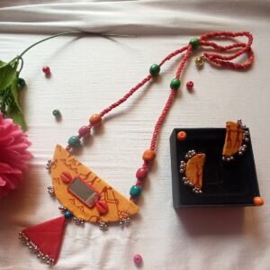 fabric handmade jewellery