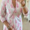 pure cottan suit set with mulmul dupta at krisvi wardrobe